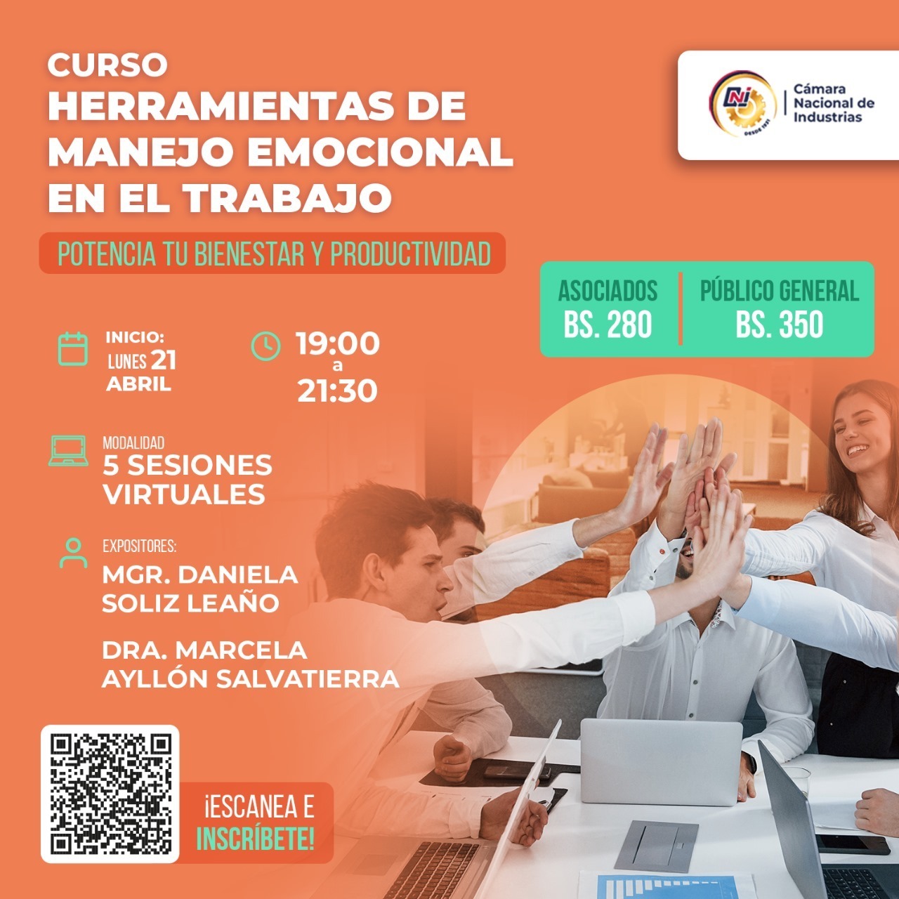 CURSO: Herramientas de Manejo Emocional en el Trabajo